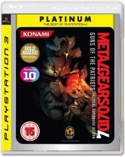 Диск Metal Gear Solid 4: Guns of the Patriots - Platinum (Б/У) [PS3]