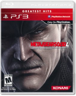 Диск Metal Gear Solid 4: Guns of the Patriots (US) [Greatest Hits] (Б/У) [PS3]