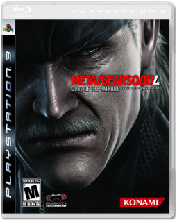 Диск Metal Gear Solid 4: Guns of the Patriots (US) (Б/У) [PS3]