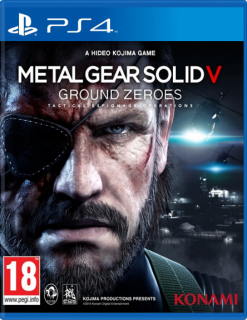 Диск Metal Gear Solid: Ground Zeroes (Б/У) [PS4]