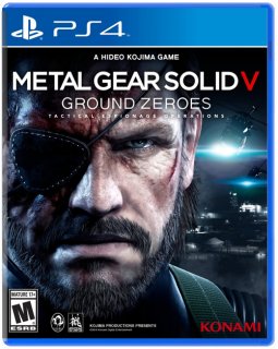 Диск Metal Gear Solid: Ground Zeroes (Б/У) (US) [PS4]