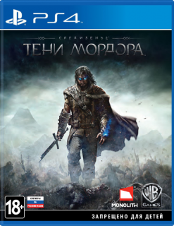 Диск Middle-earth: Shadow Of Mordor (Средиземье: Тени Мордора) (Б/У) (англ.) [PS4]