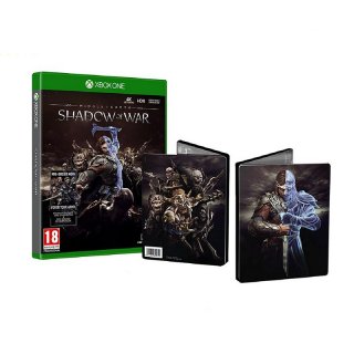 Диск Средиземье: Тени войны (Middle-earth: Shadow of War)  Steelbook [Xbox One]