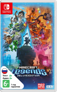 Диск Minecraft Legends - Deluxe Edition [NSwitch]