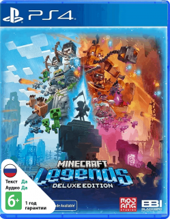 Диск Minecraft Legends - Deluxe Edition [PS4]