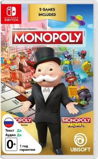 Диск Monopoly Переполох + Monopoly [NSwitch]