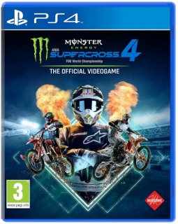 Диск Monster Energy Supercross 4 [PS4]