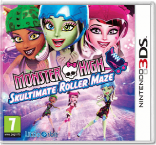 Диск Monster High: Skultimate Roller Maze [3DS]