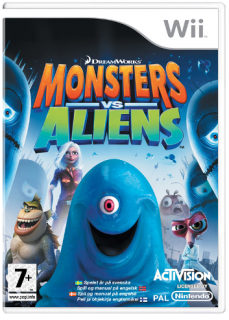 Диск Monsters vs. Aliens [Wii]