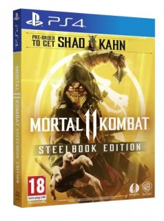 Диск Mortal Kombat 11 Steelbook Edition (Б/У) [PS4]