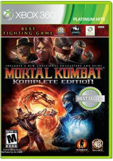 Диск Mortal Kombat Komplete Edition (US) (Б/У) [X360]