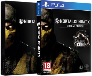 Диск Mortal Kombat X - Special Edition (Б/У) [PS4]