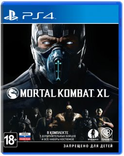Диск Mortal Kombat XL (Б/У) (без обложки) [PS4]