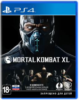 Диск Mortal Kombat XL (Б/У) [PS4]