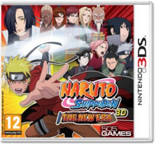 Диск Naruto Shippuden 3D: The New Era [3DS]