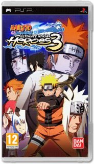 Диск Naruto Shippuden: Ultimate Ninja Heroes 3 (Б/У) [PSP]