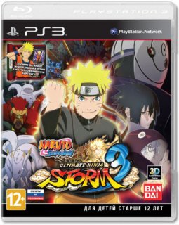 Диск Naruto Shippuden: Ultimate Ninja Storm 3 [PS3]