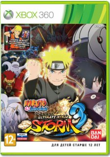 Диск Naruto Shippuden: Ultimate Ninja Storm 3 (Б/У) [X360]