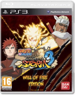Диск Naruto Shippuden: Ultimate Ninja Storm 3 - Will of Fire Edition [PS3]