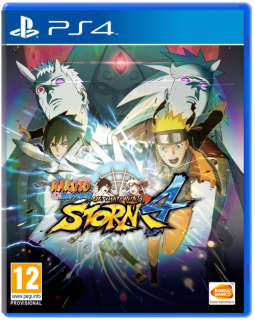 Диск Naruto Shippuden Ultimate Ninja Storm 4 (Б/У) [PS4]