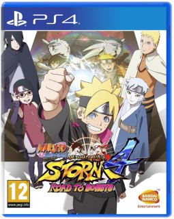 Диск Naruto Shippuden Ultimate Ninja Storm 4: Road to Boruto (Б/У) [PS4]