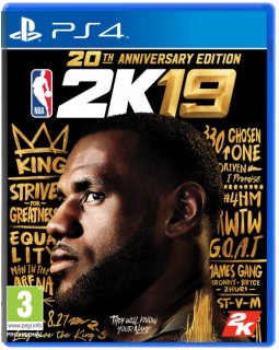 Диск NBA 2k19 - 20th Anniversary Edition [PS4]