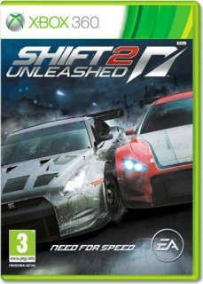 Диск Need for Speed Shift 2 Unleashed (Б/У) (без обложки) [X360]