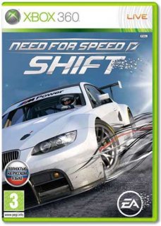 Диск Need for Speed SHIFT (Б/У) [X360]