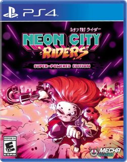 Диск Neon City Riders - Super Powered Edition (Limited Run #359) [PS4]