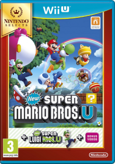 Диск New Super Mario Bros. U + New Super Luigi U (Б/У) [Wii U]