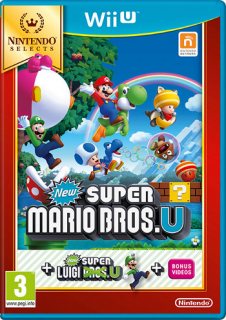 Диск New Super Mario Bros. U + New Super Luigi U [Wii U]