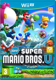 Диск New Super Mario Bros. U (Б/У) [Wii U]