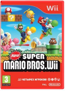Диск New Super Mario Bros. [Wii]