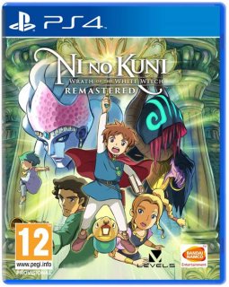 Диск Ni no Kuni: Гнев Белой ведьмы - Remastered (Б/У) [PS4]