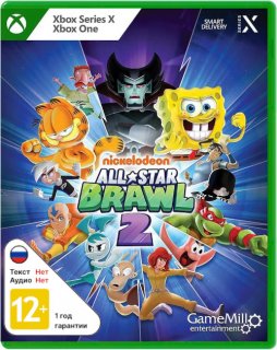 Диск Nickelodeon All-Star Brawl 2 [Xbox]