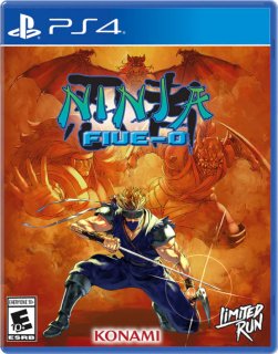 Диск Ninja Five-O (Ninja Cop) (Limited Run #564) [PS4]