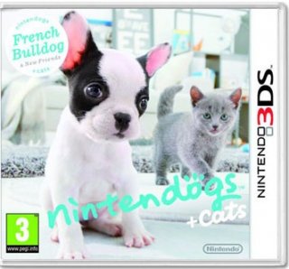 Диск Nintendogs + Cats. Французский бульдог и новые друзья [3DS]