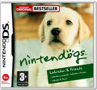 Диск Nintendogs Лабрадор и Друзья (Б/У) [DS]