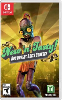 Диск Oddworld: Abes Oddysee - New 'n' Tasty! (US) [NSwitch]