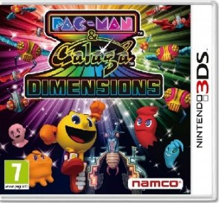 Диск PAC-MAN & Galaga Dimensions [3DS]