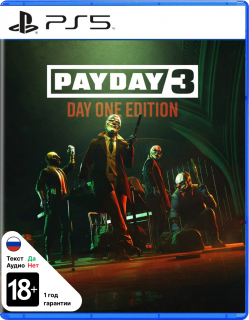 Диск Payday 3 - Day One Edition [PS5]