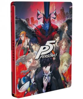 Диск Persona 5 - SteelBook Edition [PS4]