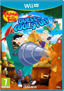 Диск Phineas and Ferb: Quest for Cool Stuff [Wii U]