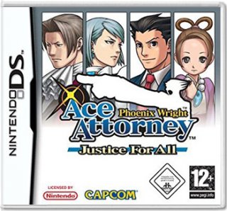 Диск Phoenix Wright: Ace Attorney Justice for All [DS]