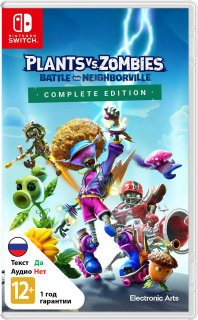 Диск Plants vs. Zombies: Битва за Нейборвиль - Полное Издание [NSwitch]