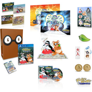 Диск Pocky & Rocky Reshrined - Collector's Edition (Strictly Limited Games) [PS4]