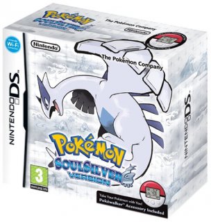 Диск Pokemon SoulSilver + Poke Walker (Б/У) [DS]