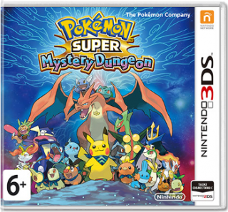 Диск Pokemon Super Mystery Dungeon [3DS]