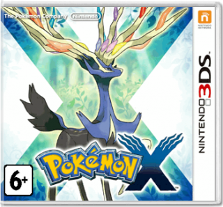 Диск Pokemon X (Б/У) (без коробочки) [3DS]