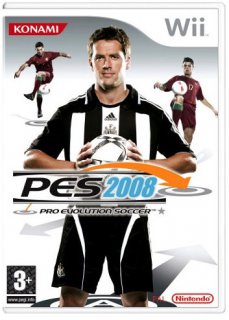 Диск Pro Evolution Soccer 2008 (Б/У) [Wii]